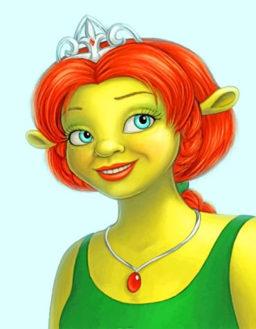 Shrek Fiona Cartoons Paint By Numbers