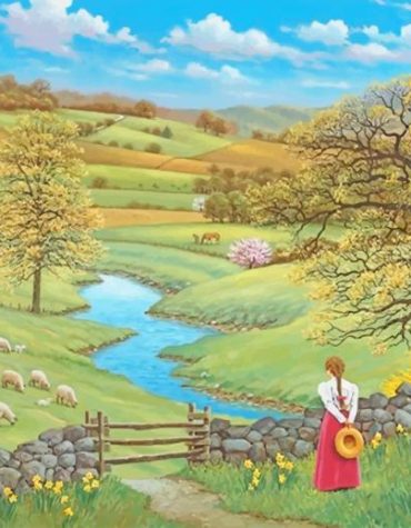 Majestic Grassland View Paint By Numbers