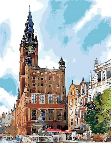 Seville Cityscape Paint By Numbers