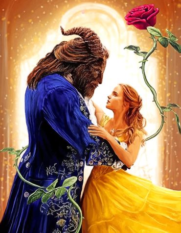 Beauty and the Beast Love Art Paint By Numbers