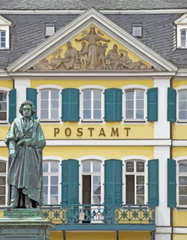 Beethoven Monument Germany Paint By Numbers