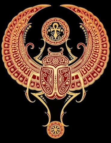 Scarabs Beetle Paint By Numbers