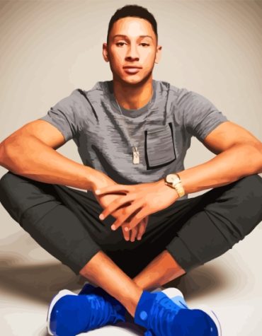 Ben Simmons Basketball Paint By Numbers