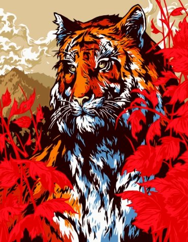 Bengal Tiger Animals Paint By Numbers