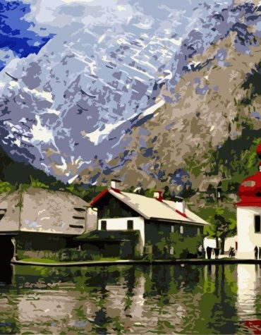 Breathtaking Berchtesgaden Landscapes Paint By Numbers