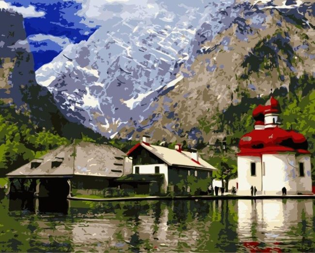 Breathtaking Berchtesgaden Landscapes Paint By Numbers