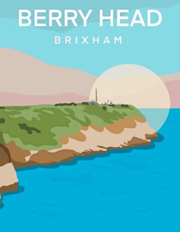Brixham Coastal View Paint By Numbers