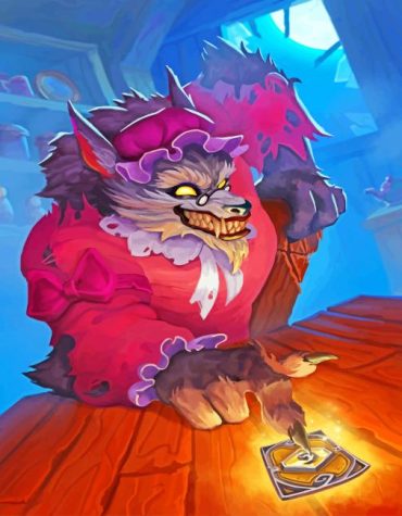 Big Bad Wolf Paint By Numbers