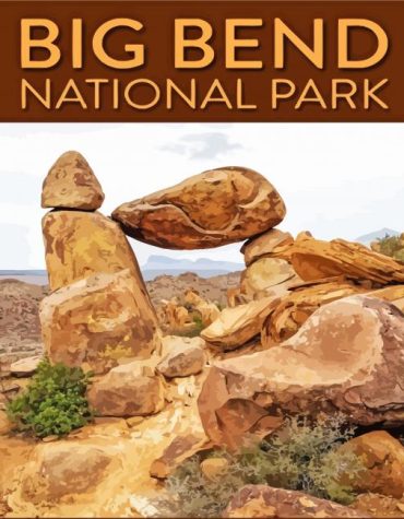 Explore Big Bend Paint By Numbers