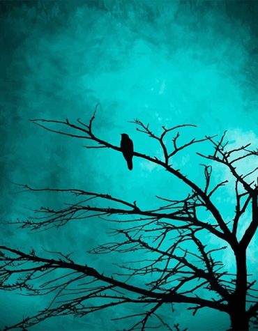 Autumn Birds Mystery Paint By Numbers