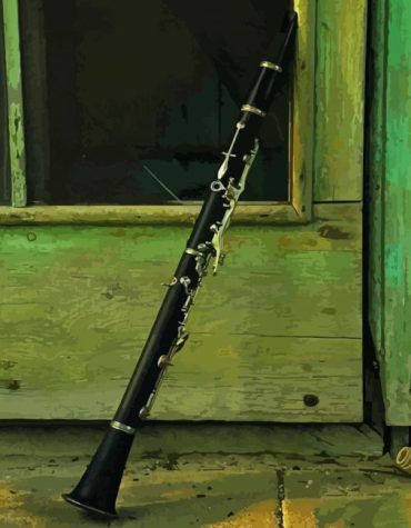 Clarinet Instrument Paint By Numbers