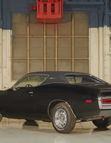 Classic Dodge Charger Car Paint By Numbers
