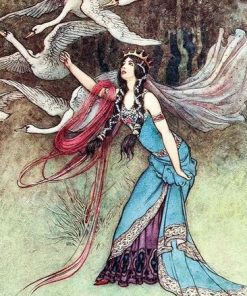 Black Hair Princess Paint By Numbers