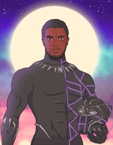 Chadwick Boseman Movie Paint By Numbers