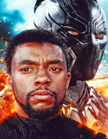 Chadwick Boseman Marvel Paint By Numbers