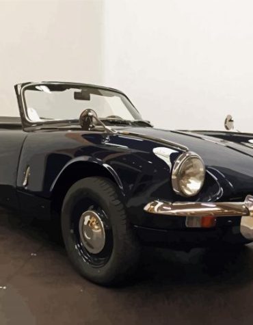 Triumph Spitfire Mk3 Classic Car Paint By Numbers