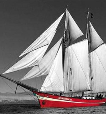 Black Ocean Boat Paint By Numbers