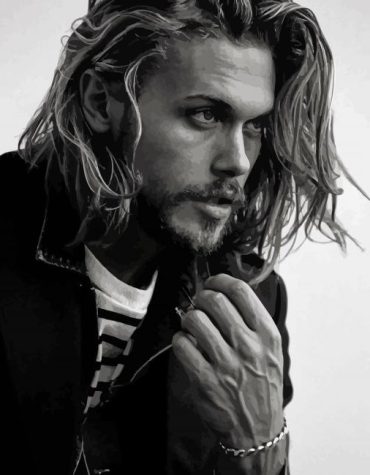 Christopher Mason in Black & White Paint By Numbers