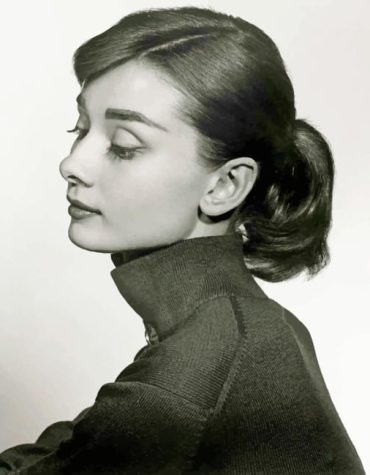 Audrey Hepburn Classic Black And White Paint By Numbers
