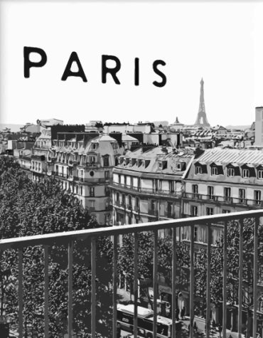 Paris Cityscape Paint By Numbers