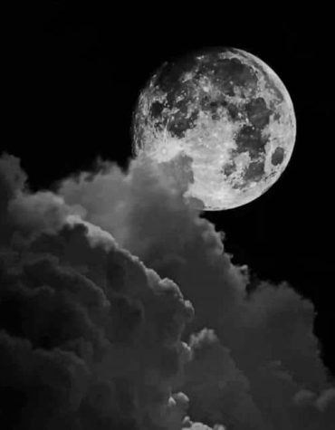 Black Full Moon Paint By Numbers