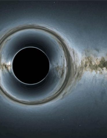 Space-Themed Black Hole Paint By Numbers
