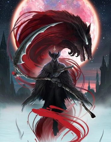 Blood Moon Cartoon Paint By Numbers