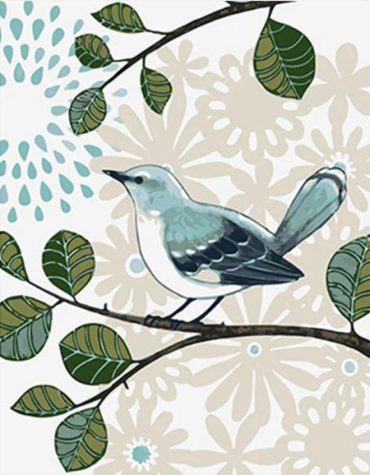 Blue Bird Painting Kit Paint By Numbers