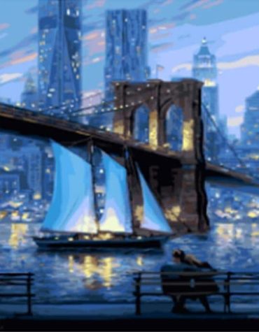 Brooklyn Bridge America Paint By Numbers