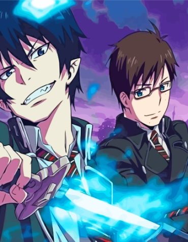 Blue Exorcist Characters Paint By Numbers