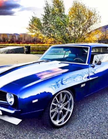 Camaro Muscle Car Paint By Numbers