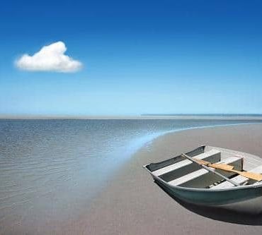 Sea Shore Boat Paint By Numbers