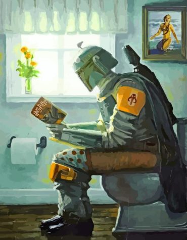Boba Fett Star Wars Paint By Numbers