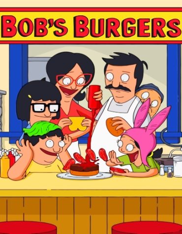 Bob's Burgers Cartoon Paint By Numbers