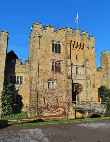 Boleyn Hever Castle England Paint By Numbers