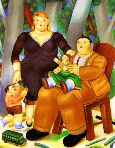 Botero Family Paint By Numbers