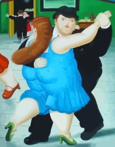 Botero Dancing Couples Paint By Numbers