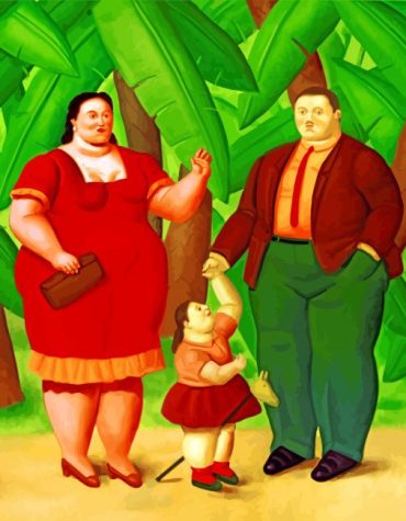Botero Family Paint By Numbers