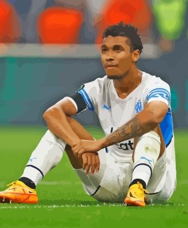 Boubacar Kamara Famous Football Paint By Numbers