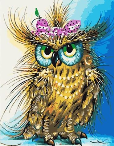 Owl Wildlife Masterpiece Paint By Numbers