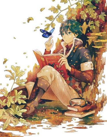 Anime Boy Under Tree Paint By Numbers