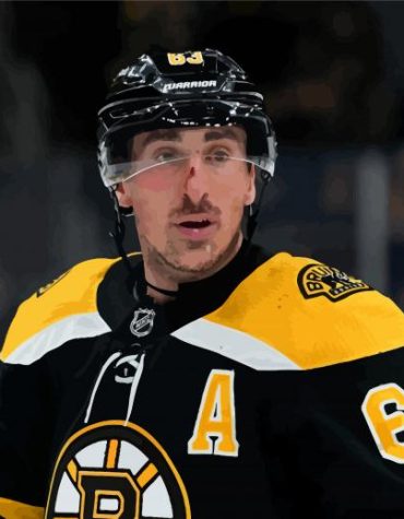 Bradley Merchant Ice Hockey Star Paint By Numbers