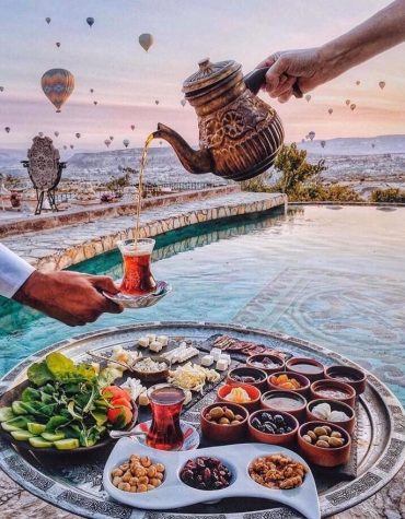 Turkish Tea Time Scenery Paint By Numbers