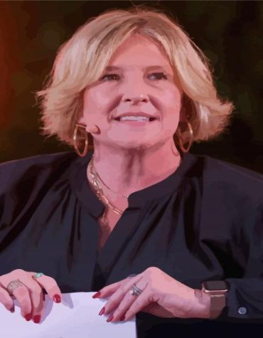 Brene Brown Famous Professor Paint By Numbers