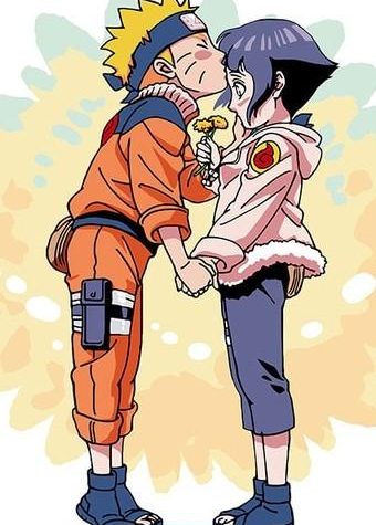 Naruto and Hinata Anime Paint By Numbers