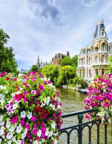 Amsterdam Bridge Views Paint By Numbers