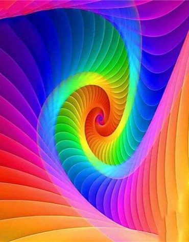 Colorful Mandala Abstract Paint By Numbers