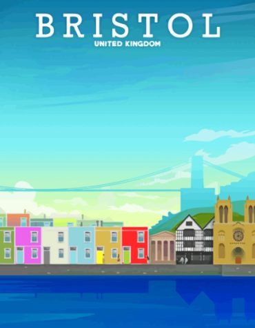 Bristol Cityscape Paint By Numbers