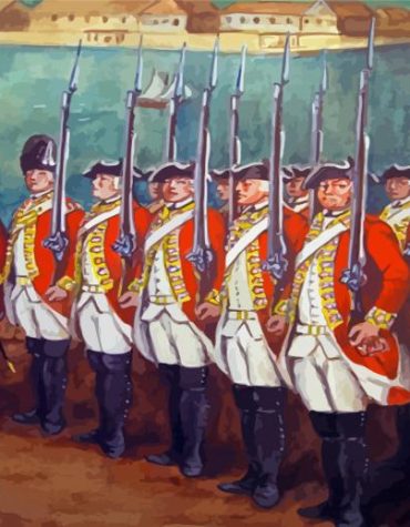 British Military Soldiers Paint By Numbers