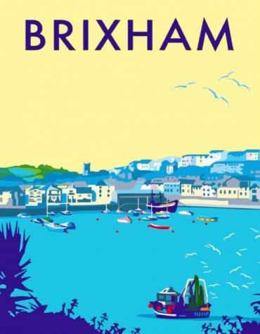 Brixham Townscape Paint By Numbers